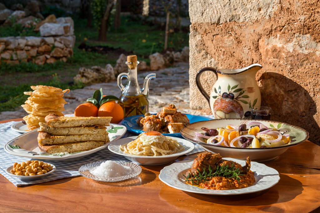 Traditionell grekisk mat