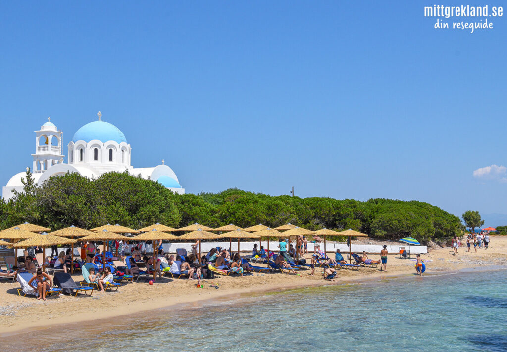 Ständer i Grekland Skala Beach Agistri