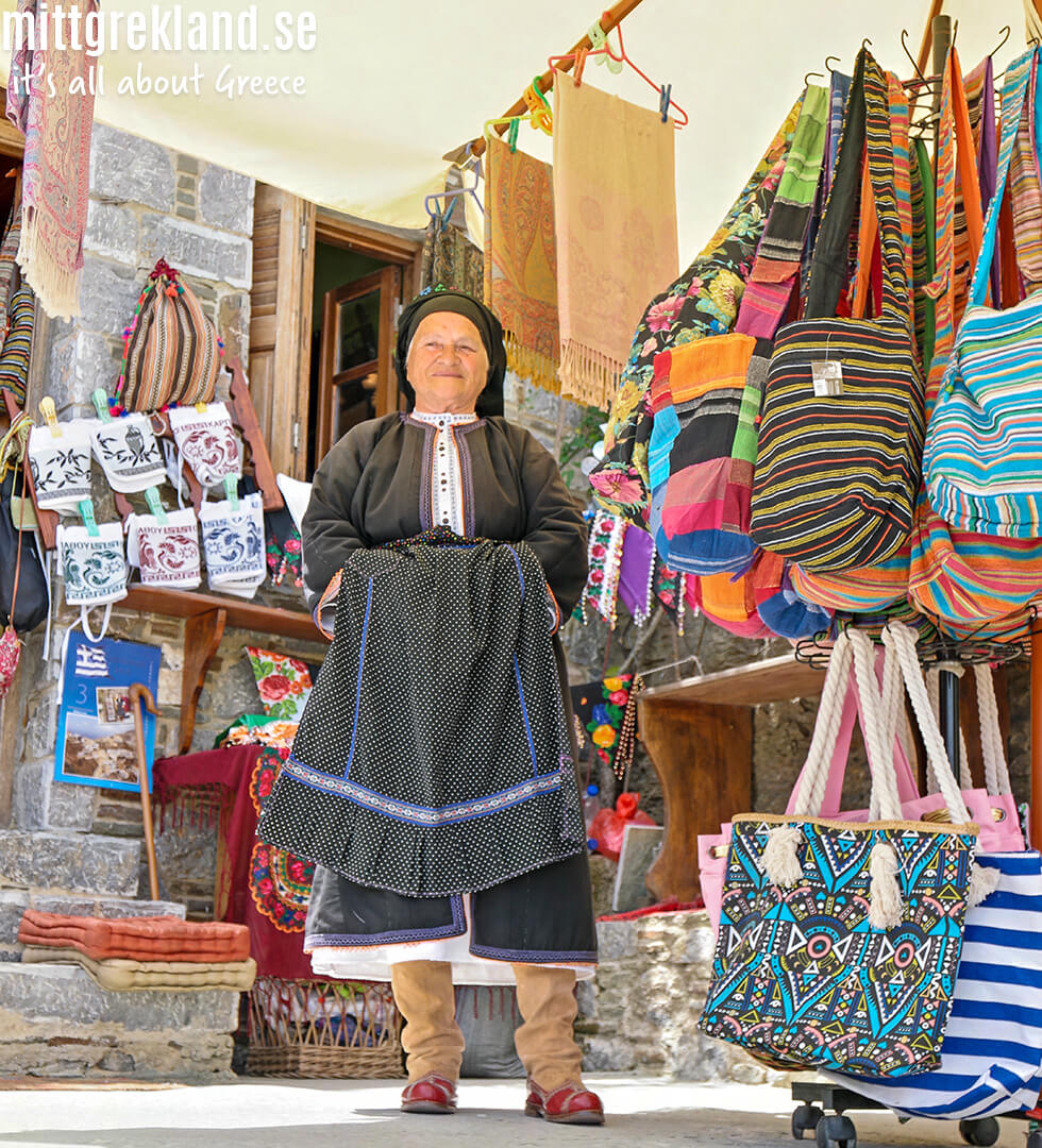 Old lady Olympos Karptahos