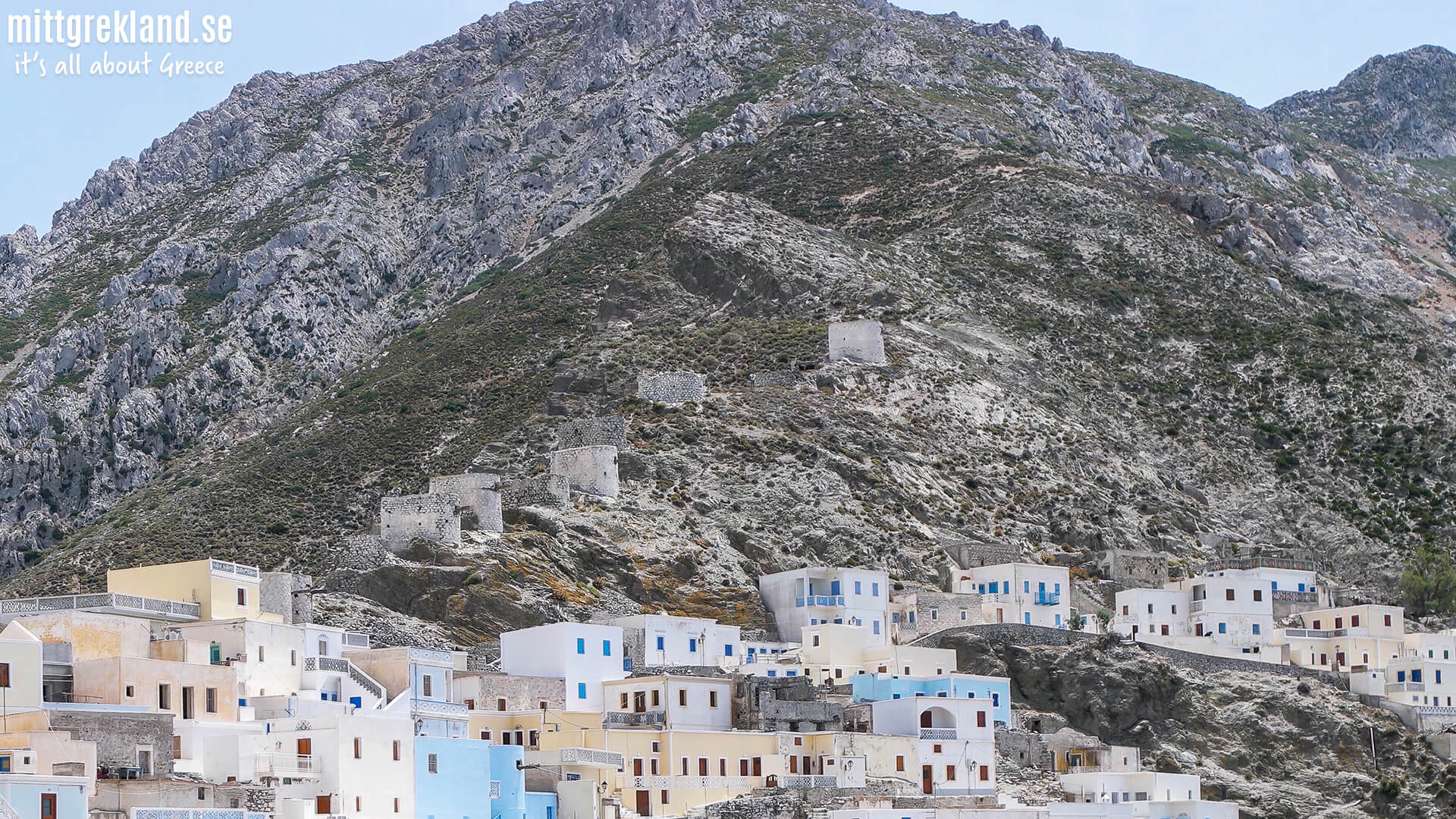 Windmills Olympos Karpathos