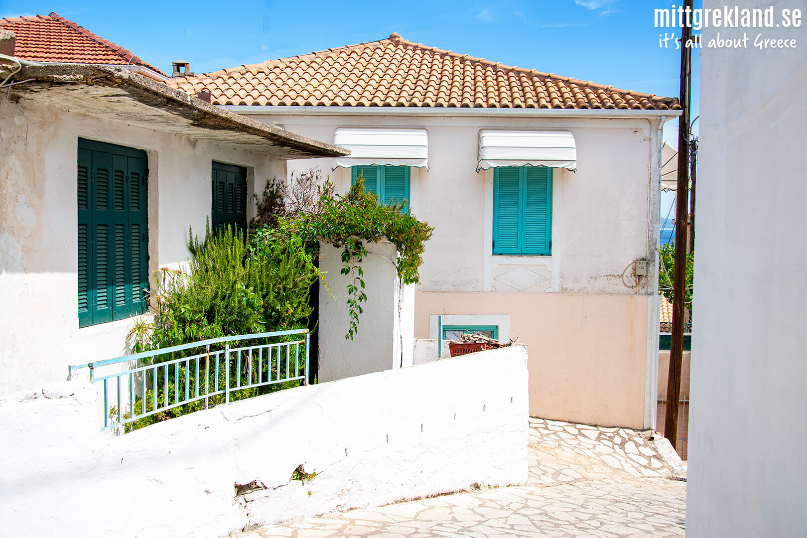 Hus i Spartochorio Meganisi