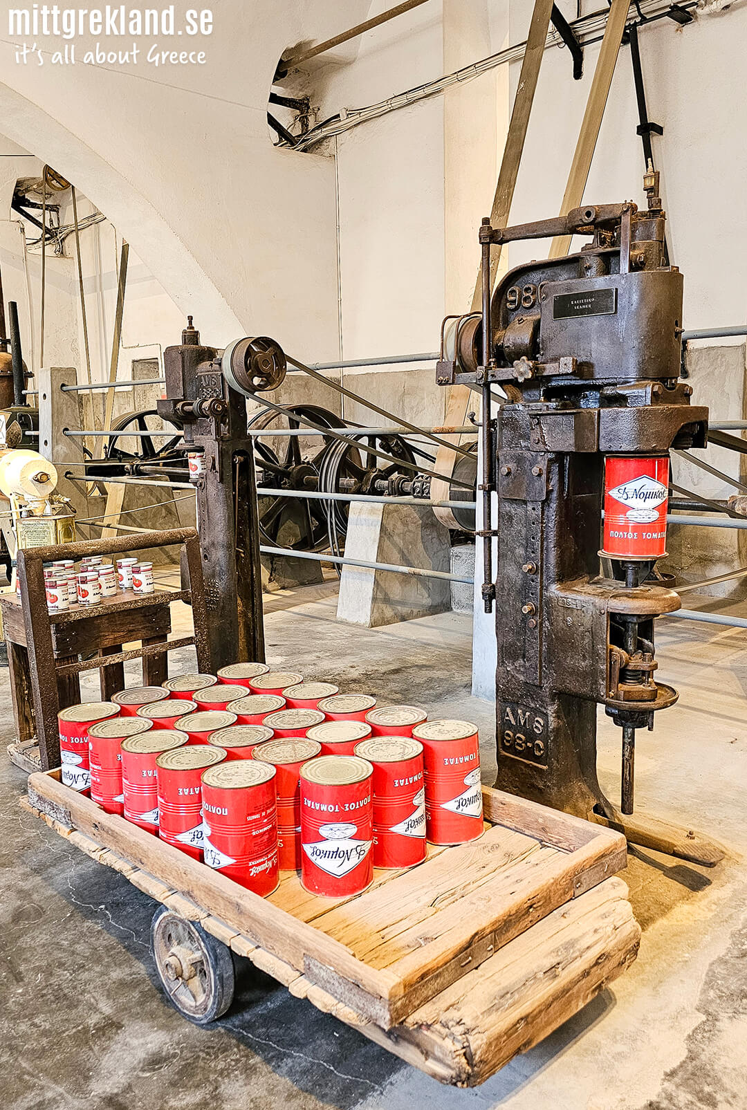 Tomato Industrial Museum Santorini