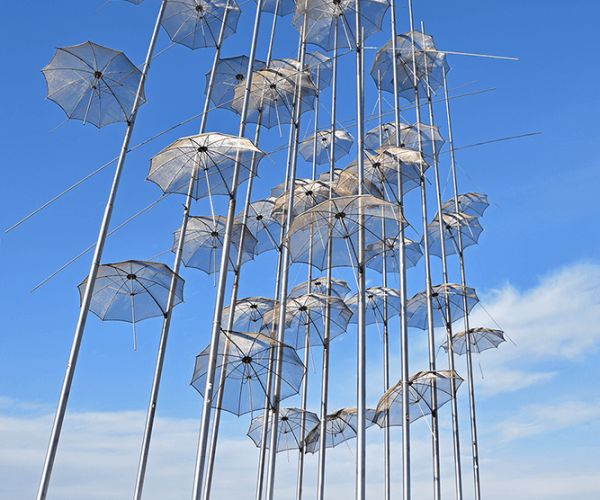 Umbrellas, Thessaloniki. (Foto: Markus Olsson)